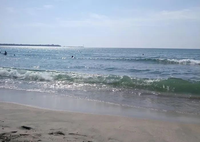 דירה двуспален сънсет ризорт с фронтален изглед към море פומורי